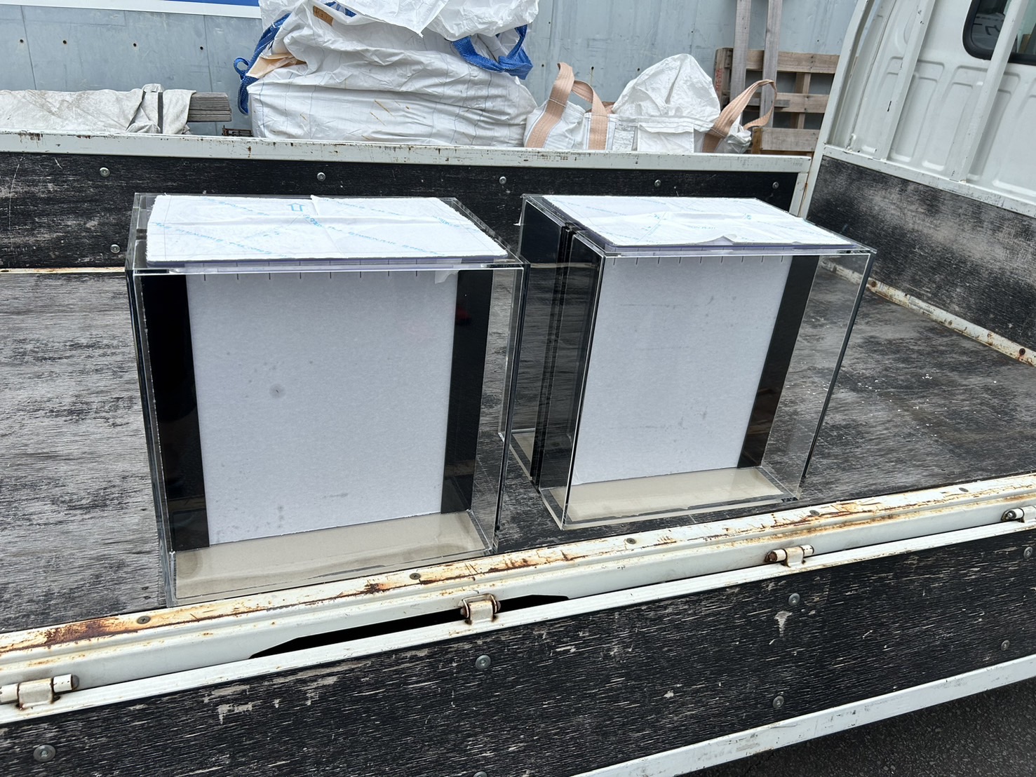 天板式アクリル水槽