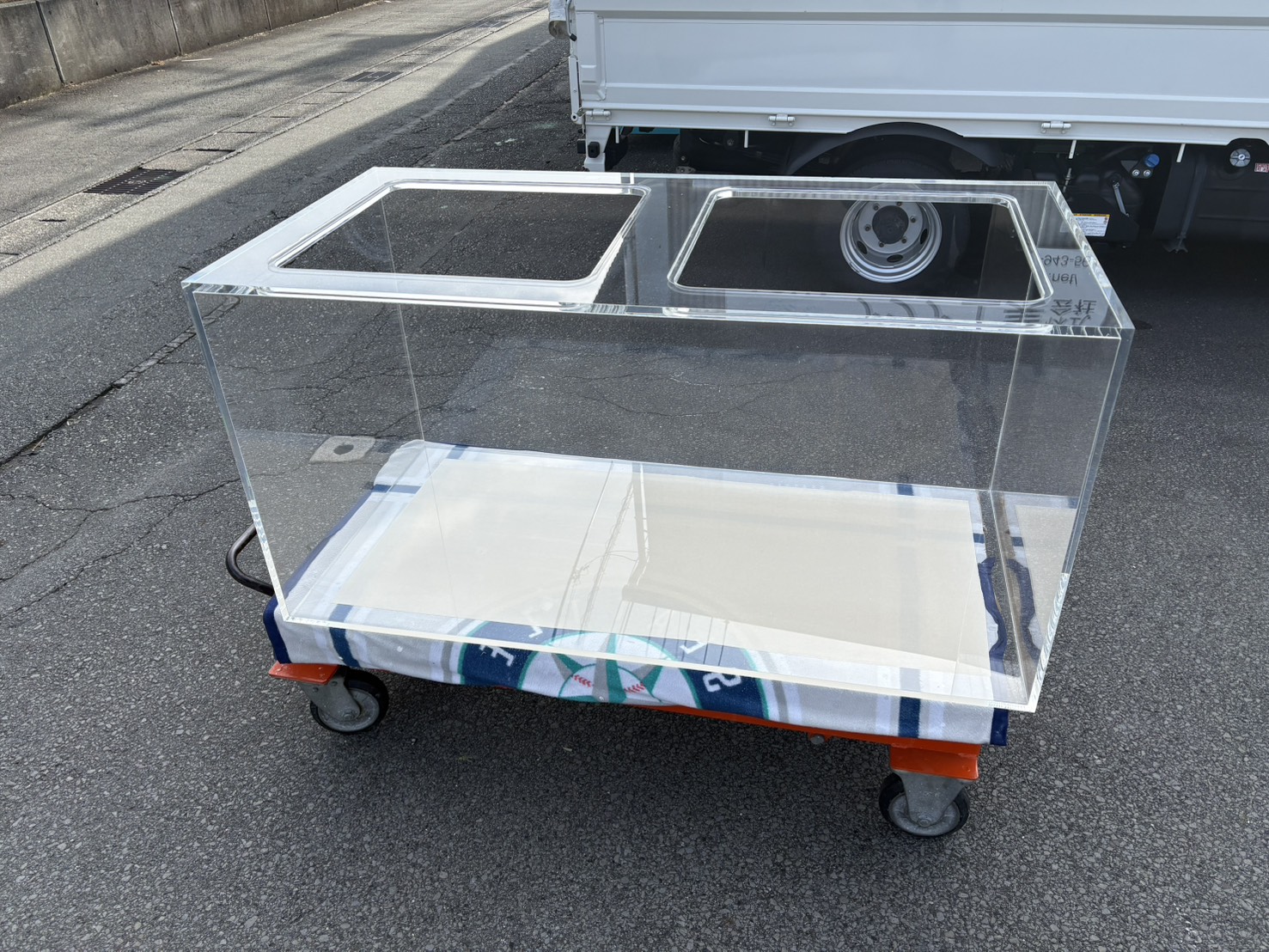 天板式アクリル水槽